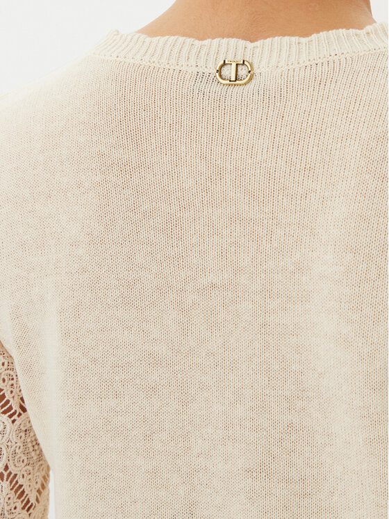 TWINSET TWINSET Pullover 251TP3341 Beige Regular Fit