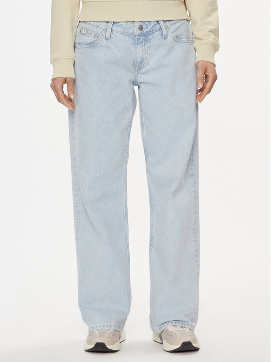 Calvin Klein Jeans Jeans J20J223306 Celeste Baggy Fit, taglia : 30_32