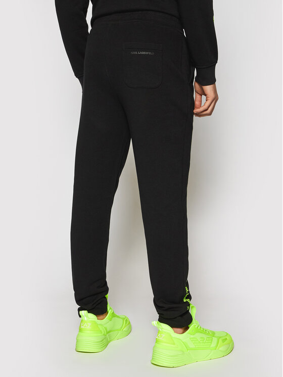 KARL LAGERFELD KARL LAGERFELD Sportinės kelnės Sweat 705095 511910 Juoda Regular Fit
