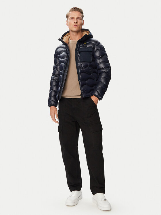 Blauer Blauer Μπουφάν χειμωνιάτικο Bryant 26WBLUC02053 Σκούρο μπλε Regular Fit