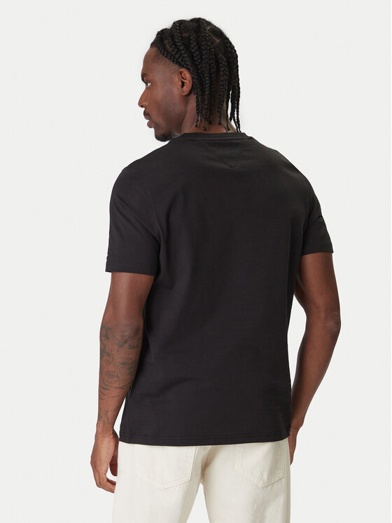 Tommy Hilfiger Tommy Hilfiger T-Shirt Modern Ath Graphic MW0MW41471 Černá Regular Fit
