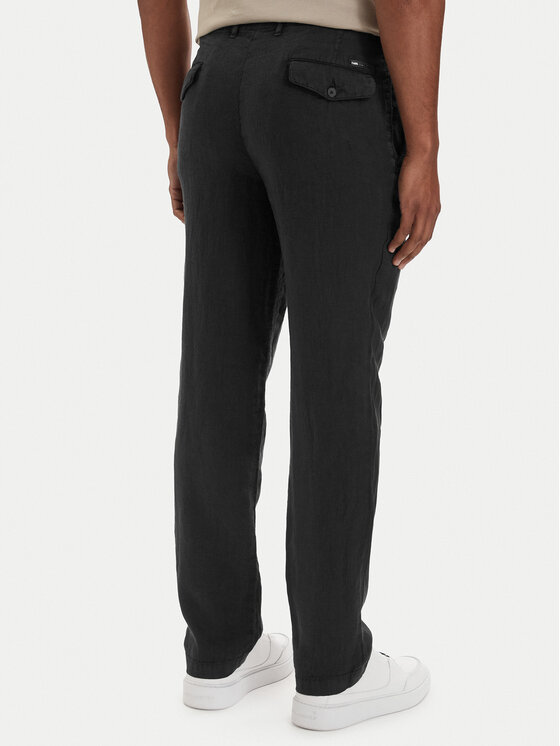 KARL LAGERFELD KARL LAGERFELD Chino nohavice 265358 562818 Čierna Regular Fit