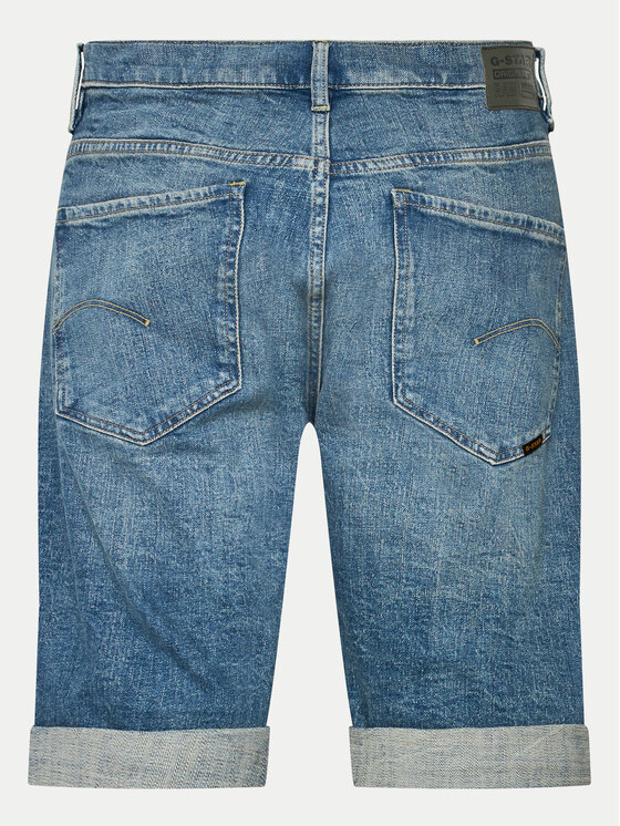 G-Star Raw G-Star Raw Szorty jeansowe Mosa D24430-D498-G564 Niebieski Regular Fit