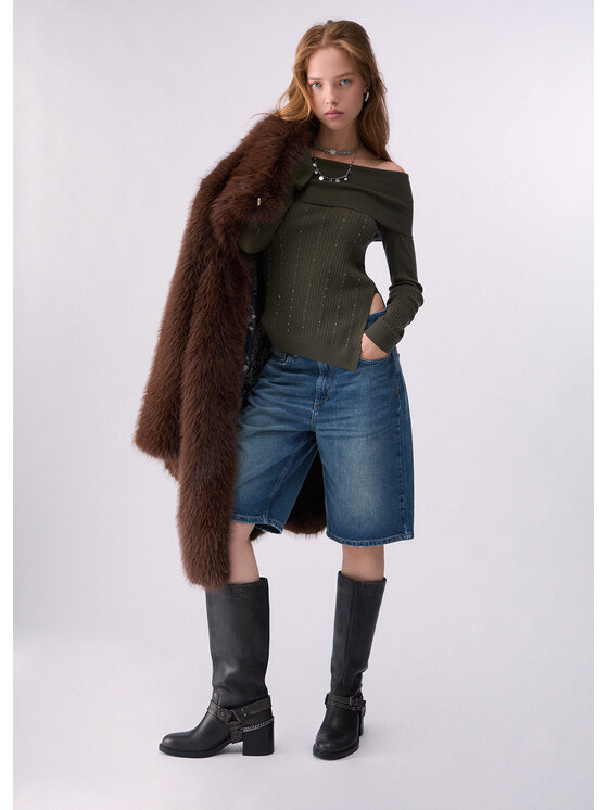 Liu Jo Liu Jo Maglione WF6099MA77Q90510 Verde Regular Fit