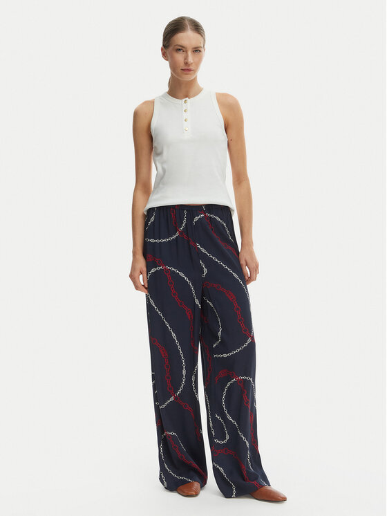 Tommy Hilfiger Tommy Hilfiger топ WW0WW49251 Екрю Slim Fit