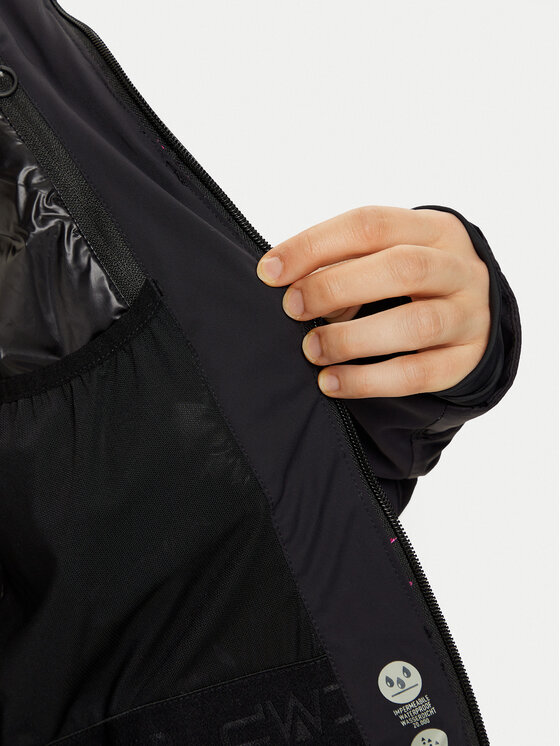 CMP CMP Μπουφάν για σκι 34W4436F Μαύρο Regular Fit