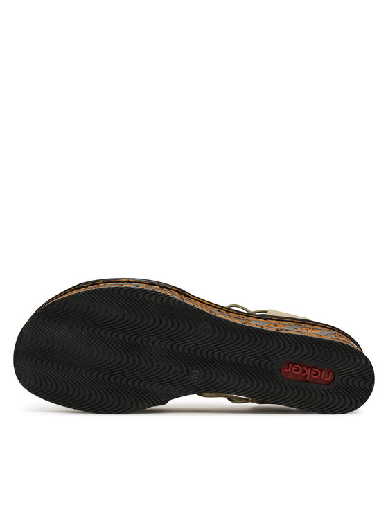 Rieker Rieker Sandali 68175-52 Zelena