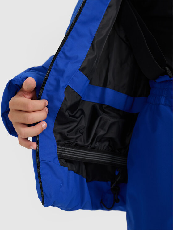4F 4F Kurtka narciarska BASIC SKI Niebieski Regular Fit