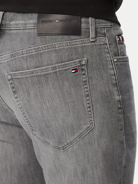 Tommy Hilfiger Tommy Hilfiger Džinsi Bleecker MW0MW44345 Pelēks Slim Fit