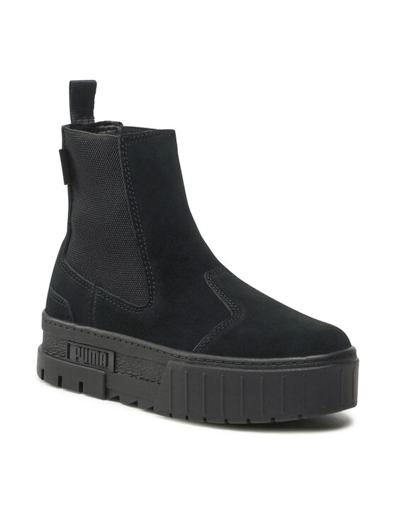 Puma Puma Боти тип челси Mayze Chelsea Suede Wn's 382829 01 Черен