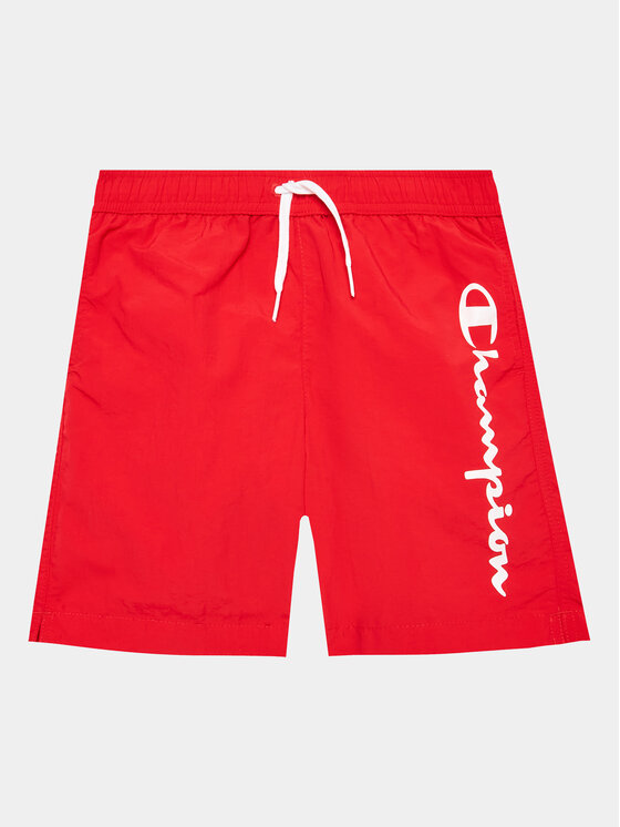 Champion Športové kraťasy 306107 Červená Regular Fit
