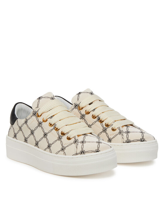 Elisabetta Franchi Elisabetta Franchi Sneakersy F4-A9E-0245 Beżowy