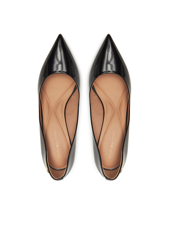 Tommy Hilfiger Tommy Hilfiger Обувки на ток Closed Pump FW0FW08969 Черен