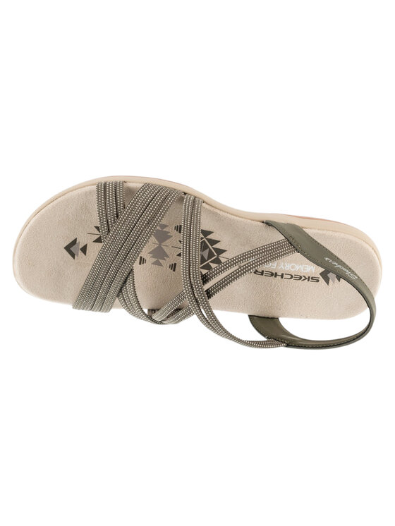 Skechers Skechers Sandali Reggae Slim - Turn It Up Verde