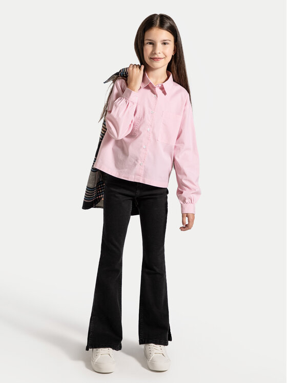 Coccodrillo Coccodrillo Hemd ZC4140101CGJ Rosa Regular Fit