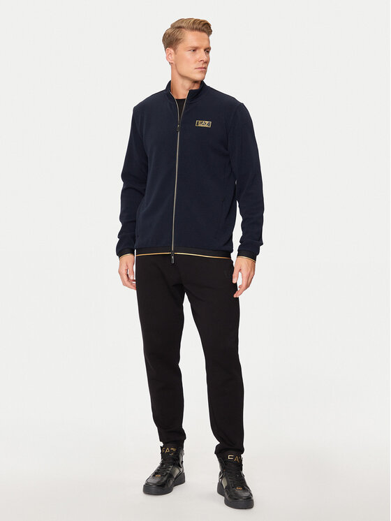 EA7 Emporio Armani EA7 Emporio Armani Majica dugih rukava 7M000036 AF10344 UB102 Tamnoplava Regular Fit