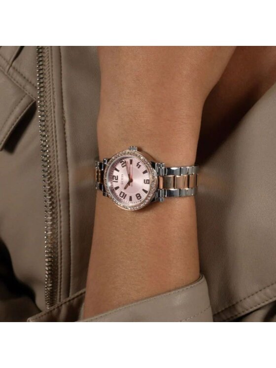 Guess Guess Hodinky GW0686L4 Růžové zlato