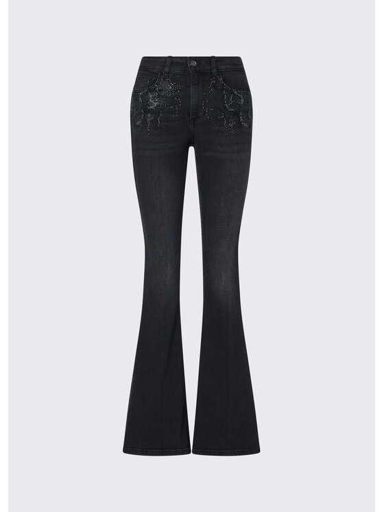 Liu Jo Liu Jo Jeansy UF6015D03058L505 Czarny Regular Fit