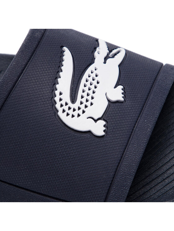 Lacoste Lacoste Klapki Croco Slide 119 3 Cfa 7-37CFA0005092 Granatowy