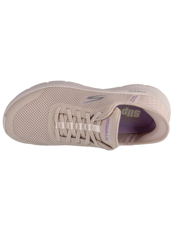 Skechers Skechers Sneakersy Skechers Slip-Ins: GO WALK Flex - Grand Entry Beżowy