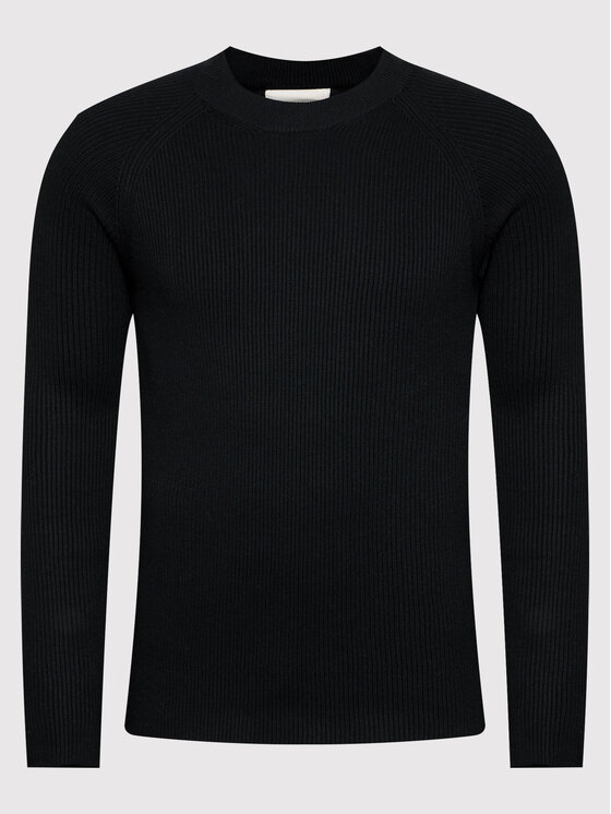 Jack&Jones PREMIUM Pullover Perfect 12193517 Schwarz Regular Fit 