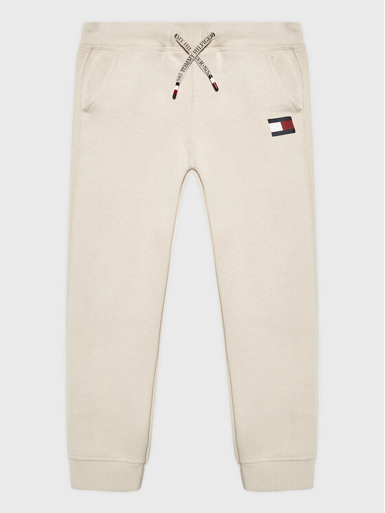 Tommy Hilfiger Jogginghose Kb0kb07892 M Écru Regular Fit Modivo De