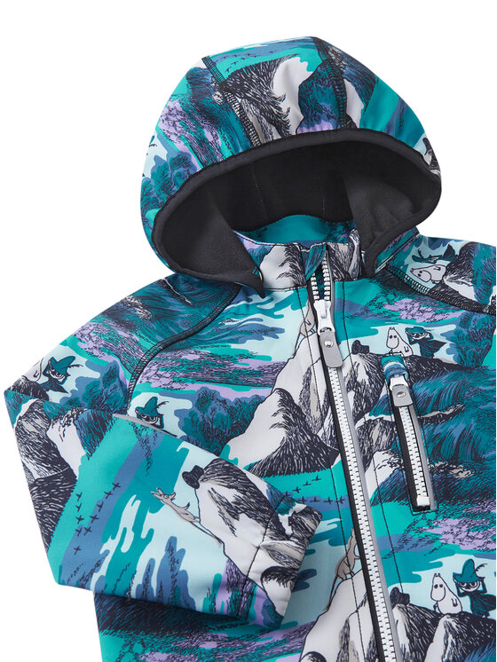Reima Reima Μπουφάν Softshell Moomin Vantti 5100009E Έγχρωμο Regular Fit