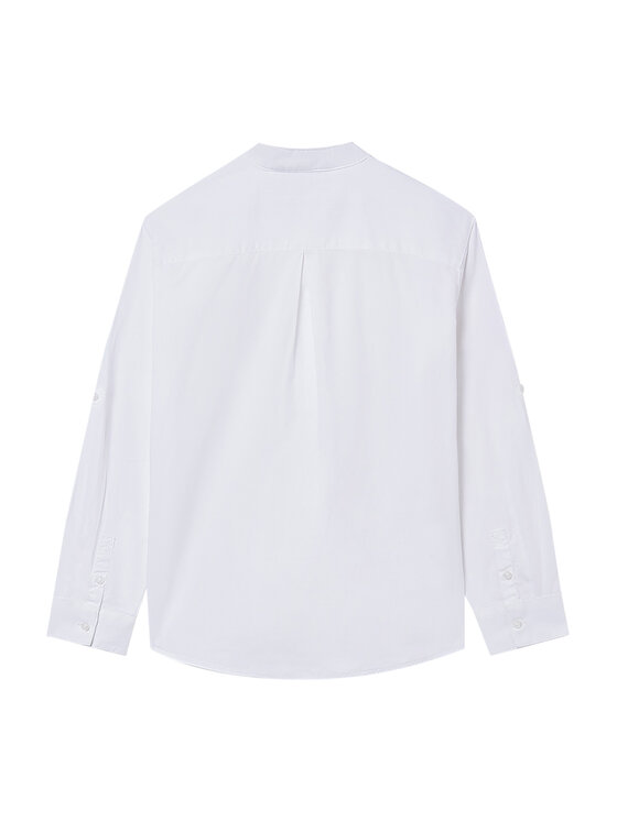 Mayoral Mayoral Särk 6176 Valge Regular Fit