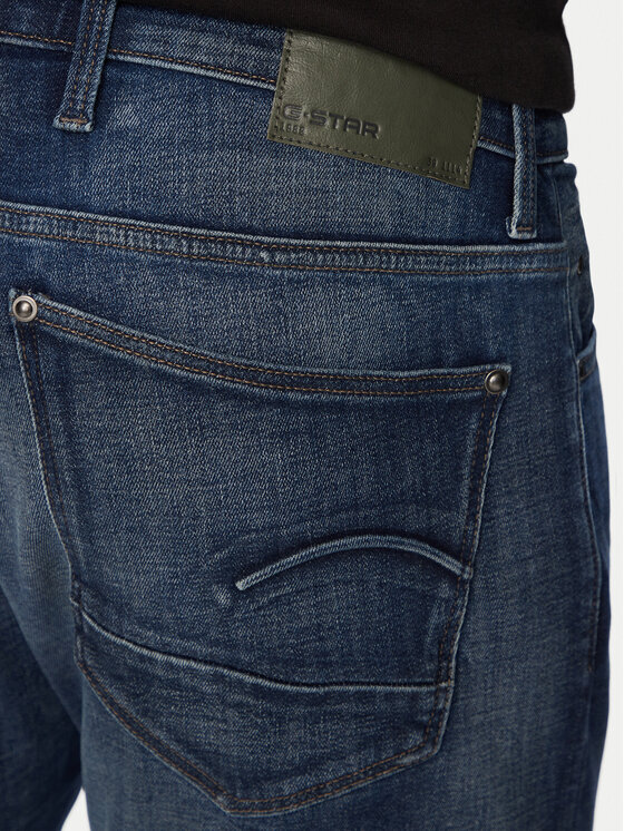 G-STAR G-STAR Jeansy Revend  D20071-D634 Niebieski Slim Fit