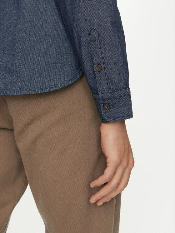 Guess Guess Koszula jeansowa M5GH13 D5NN0 Granatowy Regular Fit