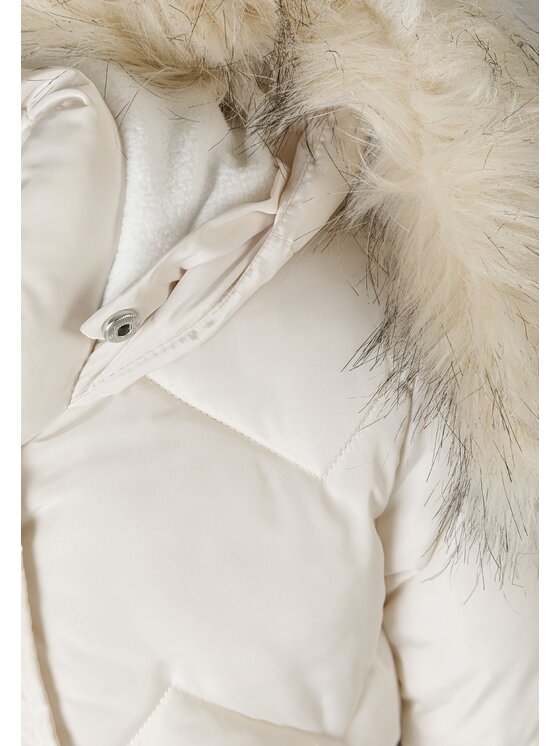 minoti minoti Kurtka zimowa 32COAT173 Kremowy Longline Fit