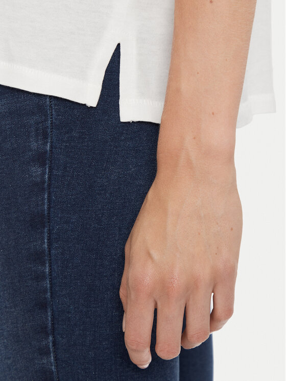 ONLY ONLY Тишърт Lulu 15307345 Бял Regular Fit