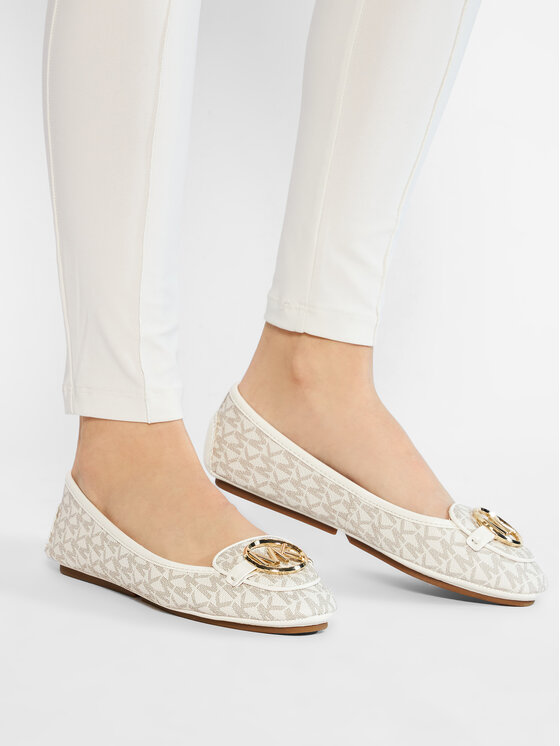 MICHAEL Michael Kors MICHAEL Michael Kors Baleriny Lillie Mac 40R9LIFP3B Beżowy