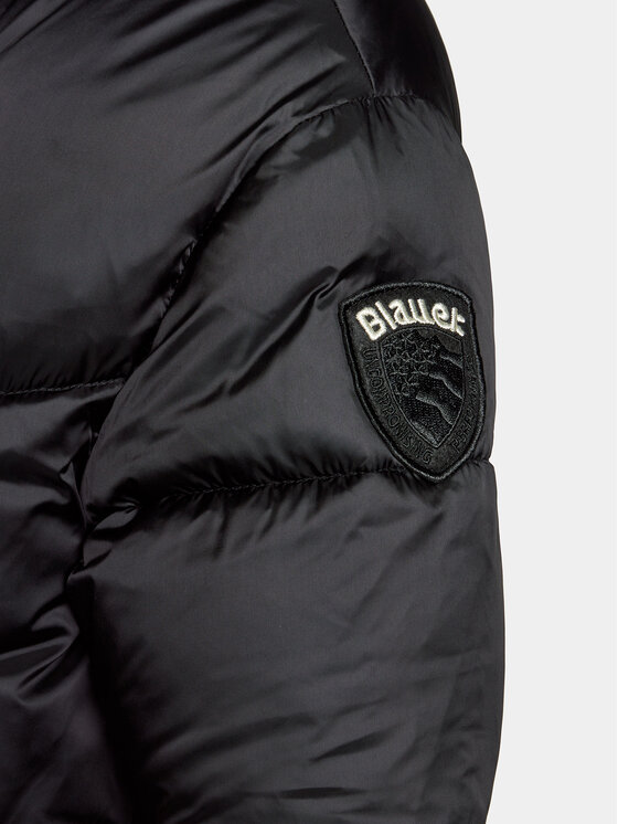 Blauer Blauer Žieminė striukė 23WBLDC02037 Juoda Regular Fit