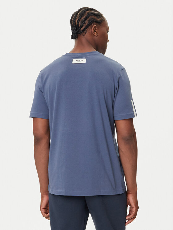 adidas adidas T-Shirt Stadium Ticket JM6472 Modrá Loose Fit