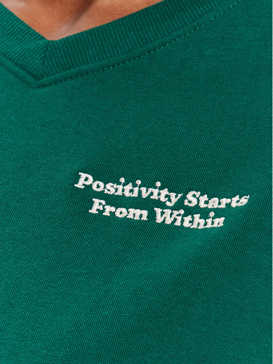Felpa TSWSF283 Verde Oversize