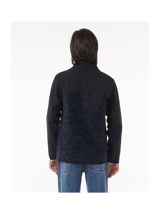 Rip Curl Rip Curl Bluza Anti Series Search Zip  -Boy Czarny Standard Fit