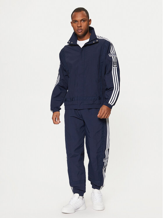 adidas adidas Átmeneti kabát Adibreak JD4271 Sötétkék Loose Fit