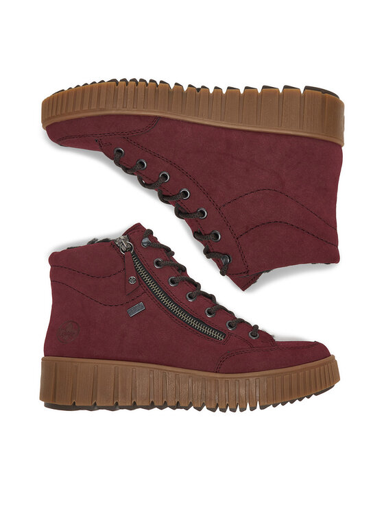 Rieker Rieker Schnürschuhe CEO-Y6104-35 Dunkelrot