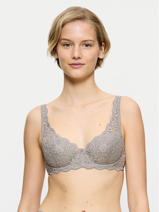 Triumph Reggiseno con ferretto Amourette 10209584 Grigio, taglia : 75G