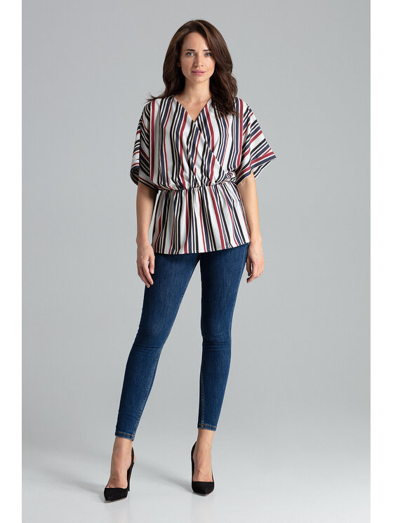 Lenitif Lenitif Blusa L052 Multicolore Regular Fit