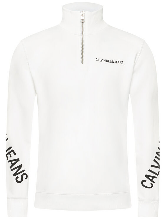 calvin klein jeans half zip