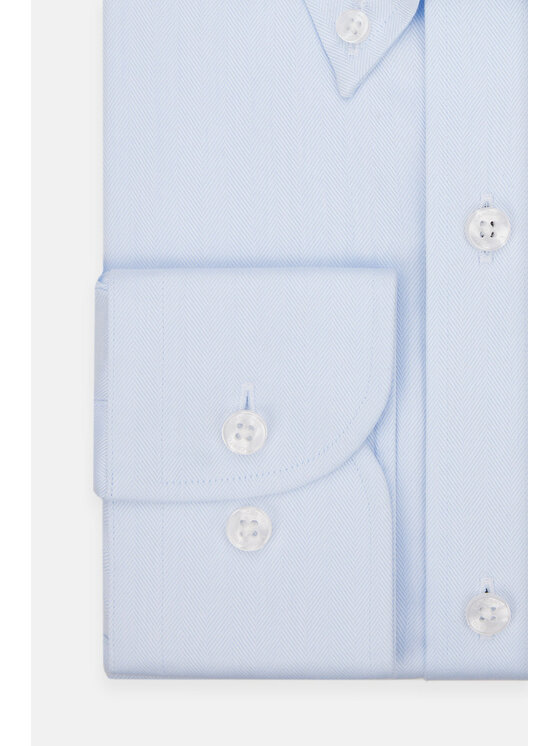 Lancerto Lancerto Koszula Evita KO073123000034 Błękitny Slim Fit