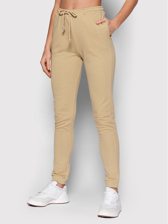 NA-KD Pantaloni trening 1018-007520-0005-003 Bej Regular Fit