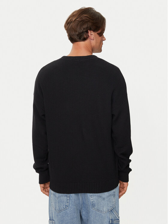 HUGO Hugo Pulover 50524553 Negru Regular Fit