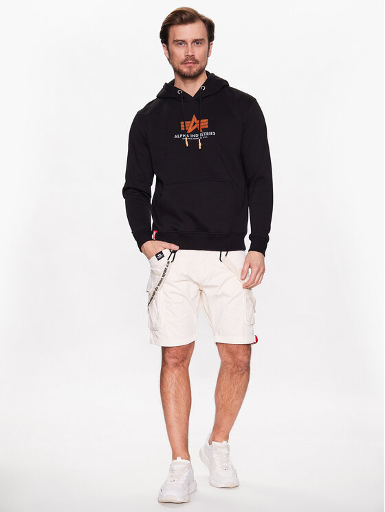 Alpha Industries Alpha Industries Bluza Basic 178312RB Czarny Regular Fit