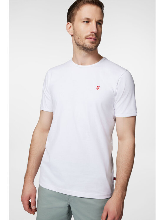 Próchnik Próchnik T-Shirt PM5 TS073124000027 Biały Regular Fit