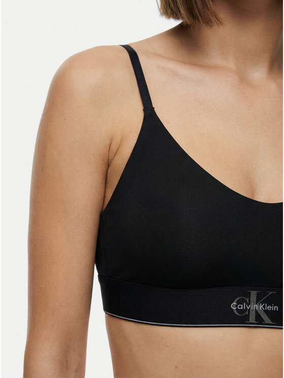 Calvin Klein Underwear Calvin Klein Underwear Top nedrček LV00QF8814 Črna