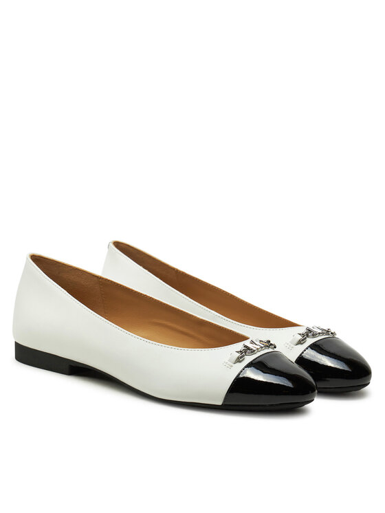 MICHAEL Michael Kors MICHAEL Michael Kors Ballerine Rebecca Flex Ballet 40F4RBFP1L Bianco