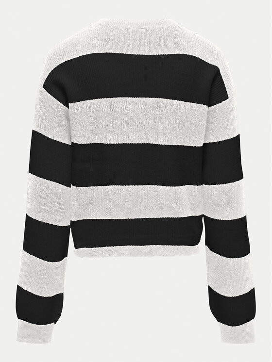 Kids ONLY Kids ONLY Pulover Franca 15326339 Črna Loose Fit